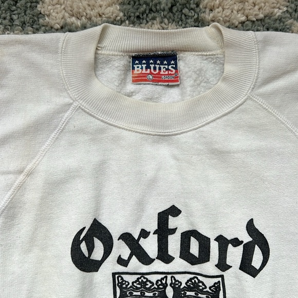 VINTAGE! Oxford University Crewneck Sweatshirt - Picture 2 of 4